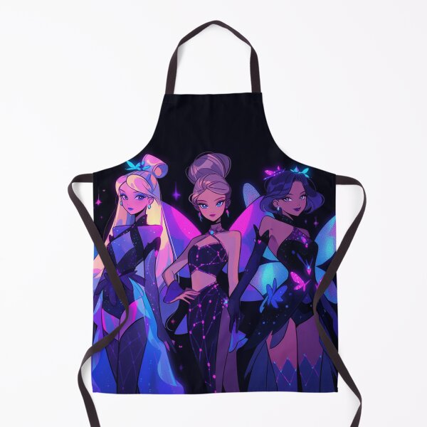 Item preview, Neon Fantasy Fairies – Magical Fairy Girls Aesthetic Design designed and sold by madkiitten.