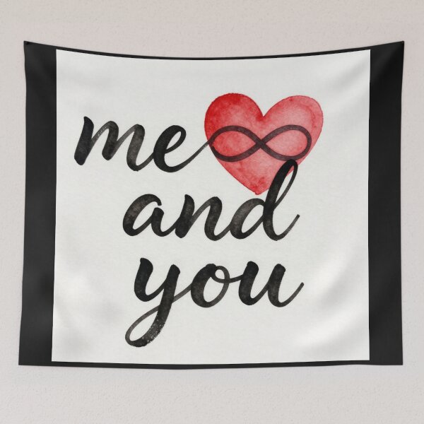 Item preview, Romantic Me and You Infinity Heart Design designed and sold by paplyy.