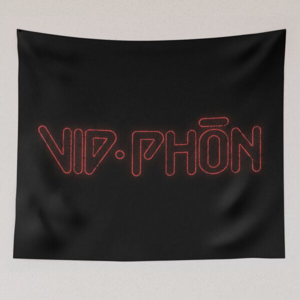 Item preview, Neon Vid Phon Logo Blade Runner Video Phone Distressed designed and sold by Power Up Prints.