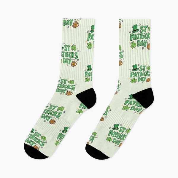 Item preview, Whimsical St Patricks Day Shamrock Beer Doodle designed and sold by zzz888.