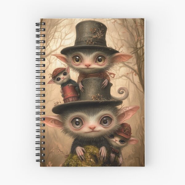 Item preview, Four Little Freaks. Pop Surrealism Art inspired by Mark Ryden. Lowbrow art.. designed and sold by Piagor.