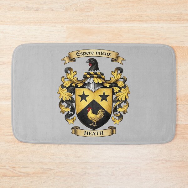 Item preview, The Heath Family Coat of Arms designed and sold by BagTown Clans.