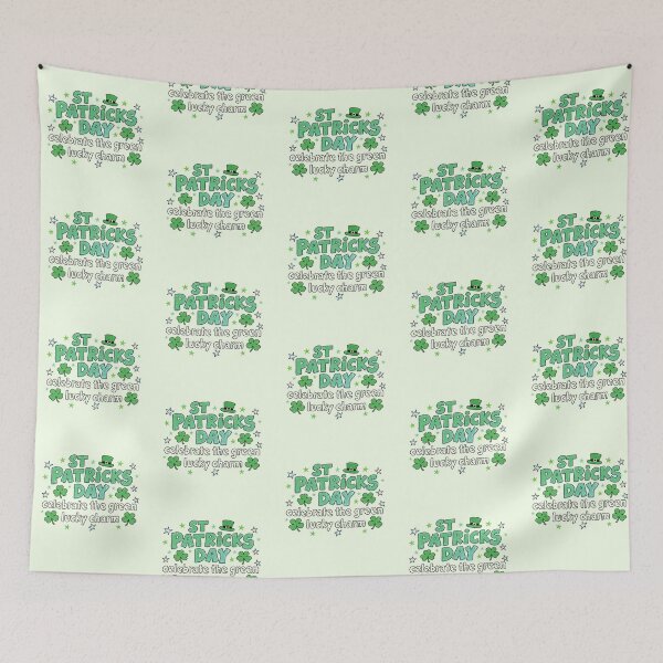 Item preview, Whimsical Green Lucky Charm St Patrick's Day Art designed and sold by zzz888.