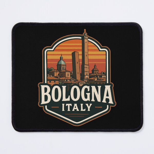 Item preview, Bologna Italy Retro Travel designed and sold by TomFrontierArt.
