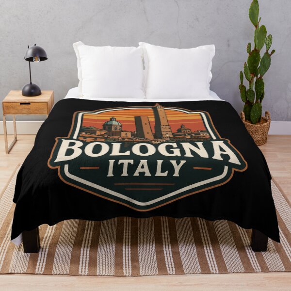 Item preview, Bologna Italy Retro Travel designed and sold by TomFrontierArt.