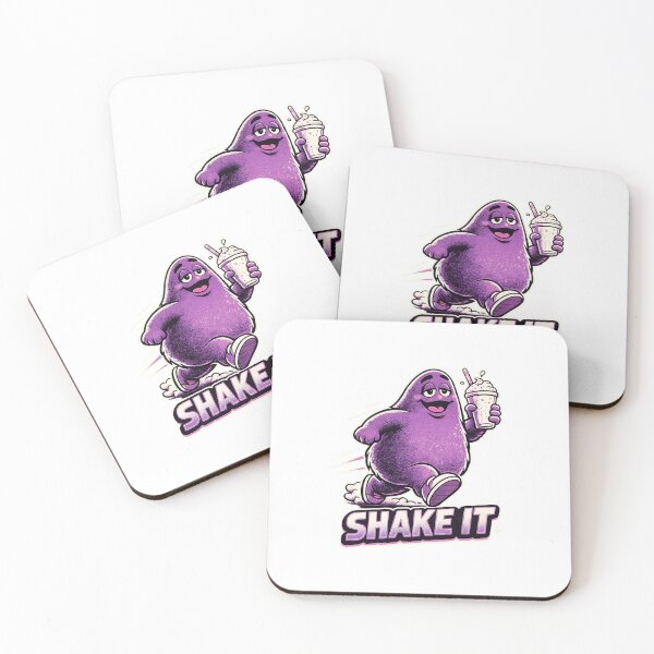 Item preview, Grimace – Shake It Fast Food Parody designed and sold by TheArtOfCar.