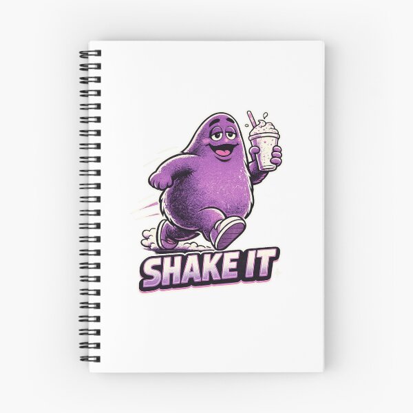 Item preview, Grimace – Shake It Fast Food Parody designed and sold by TheArtOfCar.