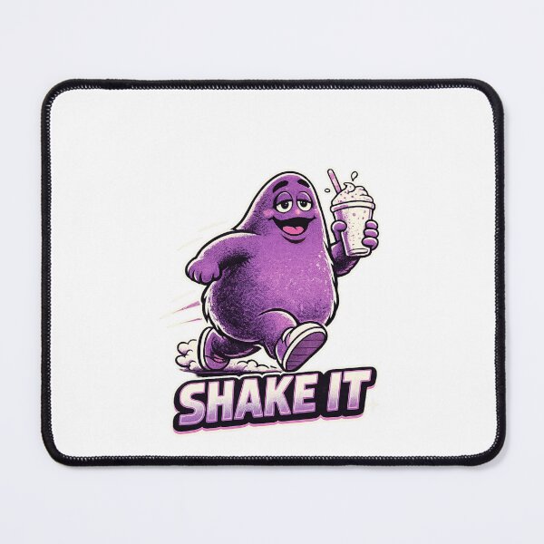 Item preview, Grimace – Shake It Fast Food Parody designed and sold by TheArtOfCar.