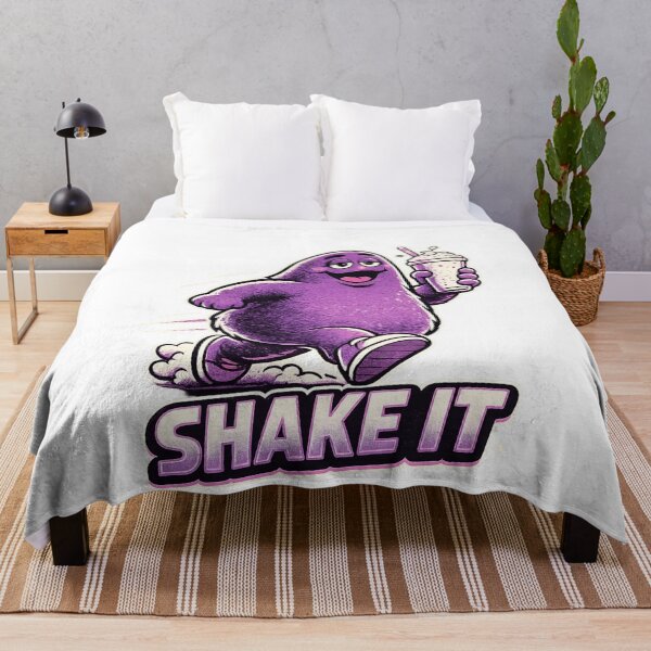 Item preview, Grimace – Shake It Fast Food Parody designed and sold by TheArtOfCar.