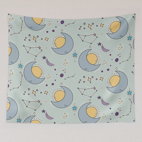 Item preview, Sun and Moon Love – Celestial Balance Spiritual Cosmic Design designed and sold by Mrsmauve.