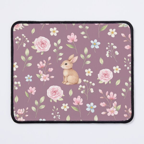 Item preview, Cute Bunny Floral Cottagecore Spring Pattern designed and sold by OneLook.