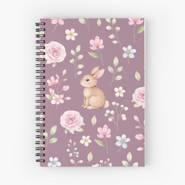 Item preview, Cute Bunny Floral Cottagecore Spring Pattern designed and sold by OneLook.