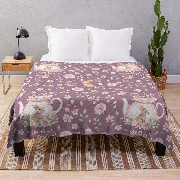 Item preview, Cute Bunny Floral Cottagecore Spring Pattern designed and sold by OneLook.