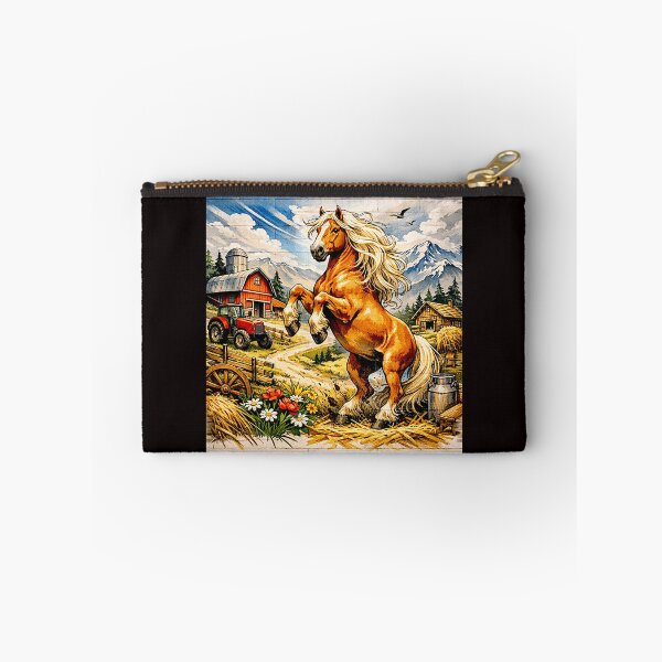 Item preview, Golden Strength: The Haflinger Horse in Line and Light #4 designed and sold by Helios Be. Lavsh.