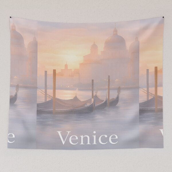 Item preview, Venice Gondolas — Minimal Calm Italy Art designed and sold by Minimal Calm.