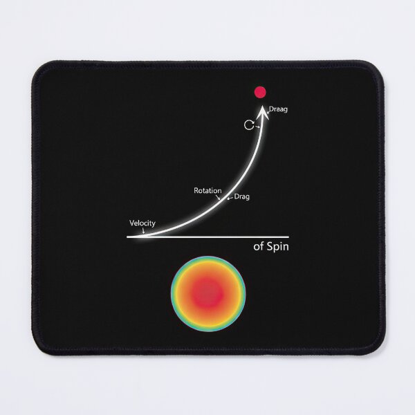 Item preview, Physics of Topspin: Science of Table Tennis Diagram Sports T-Shirt designed and sold by OhMyPingCo.