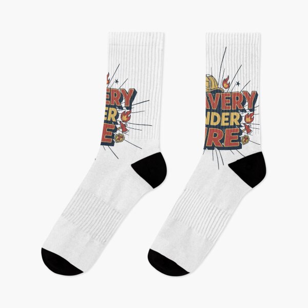 Item preview, Bravery Under Fire Firefighter Hero Design designed and sold by MIArt Studio.