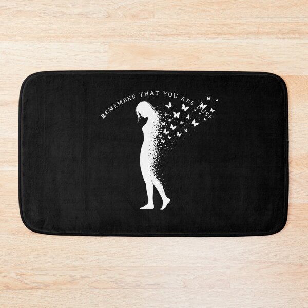 Item preview, Remember That You Are Dust – Memento Mori Butterfly Design designed and sold by CyrilloArt.