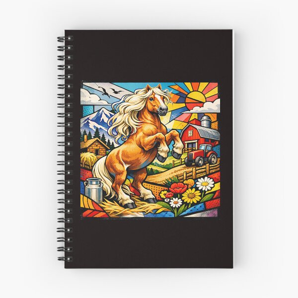 Item preview, Golden Strength: The Haflinger Horse in Line and Light #5 designed and sold by Helios Be. Lavsh.