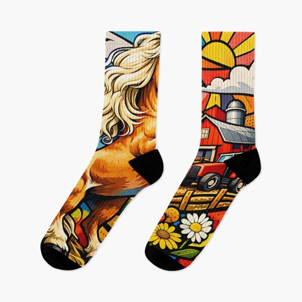 Item preview, Golden Strength: The Haflinger Horse in Line and Light #5 designed and sold by Helios Be. Lavsh.
