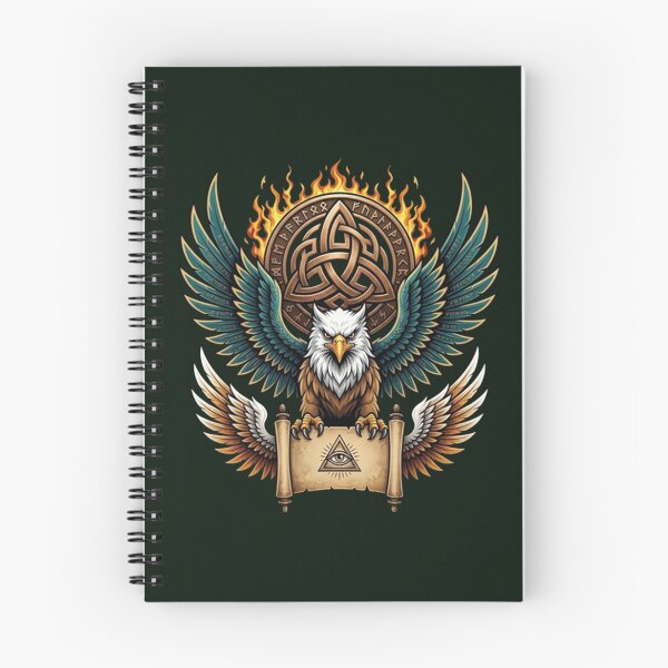Item preview, Mystic Eagle – Celestial Symbol Emblem designed and sold by Dogandesighn.