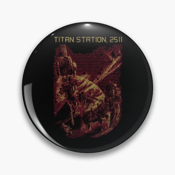 Item preview, Titan Station Sprawl Dead Space 2 Distressed designed and sold by Power Up Prints.