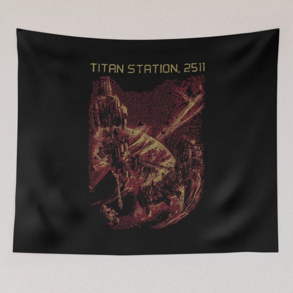 Item preview, Titan Station Sprawl Dead Space 2 Distressed designed and sold by Power Up Prints.