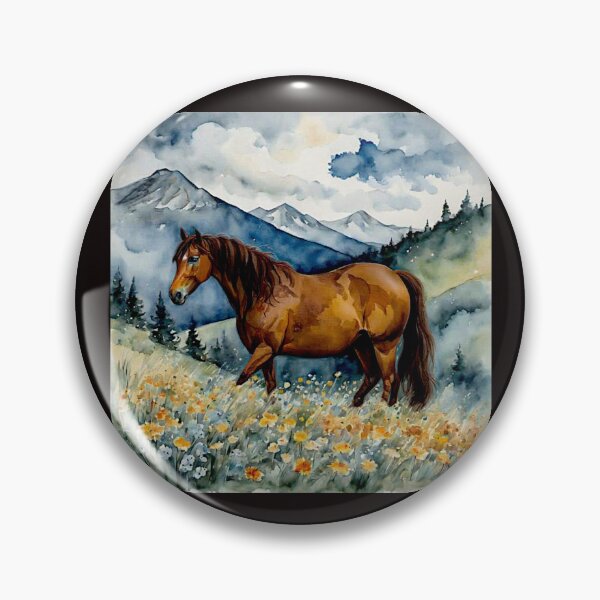 Item preview, Golden Strength: The Haflinger Horse in Line and Light #6 designed and sold by Helios Be. Lavsh.