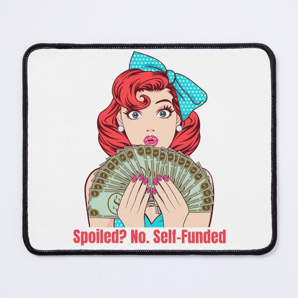 Item preview, Retro Pop Art Money Girl designed and sold by Luckyword.