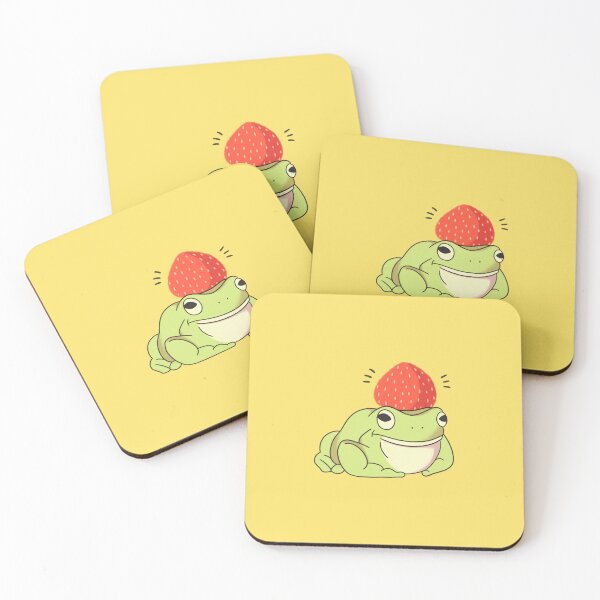 Item preview, Strawberry Frog designed and sold by Jumble Crumbles.