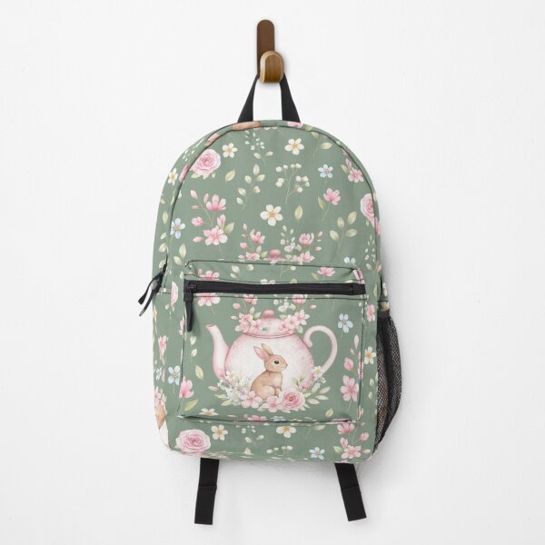 Item preview, Cute Bunny Floral Cottagecore Spring Pattern designed and sold by OneLook.