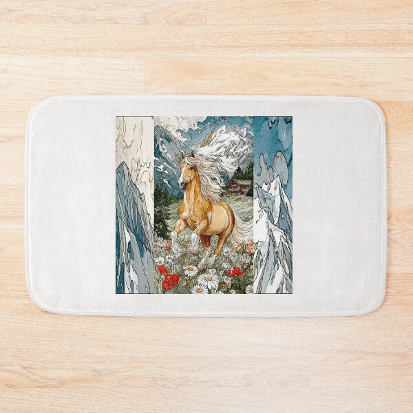 Item preview, Golden Strength: The Haflinger Horse in Line and Light #7 designed and sold by Helios Be. Lavsh.