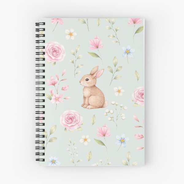 Item preview, Cute Bunny Floral Cottagecore Spring Pattern designed and sold by OneLook.