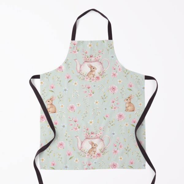 Item preview, Cute Bunny Floral Cottagecore Spring Pattern designed and sold by OneLook.