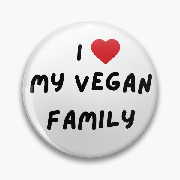 Item preview, I Heart My Vegan Family designed and sold by coodoosandco.