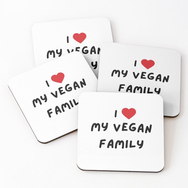 Item preview, I Heart My Vegan Family designed and sold by coodoosandco.