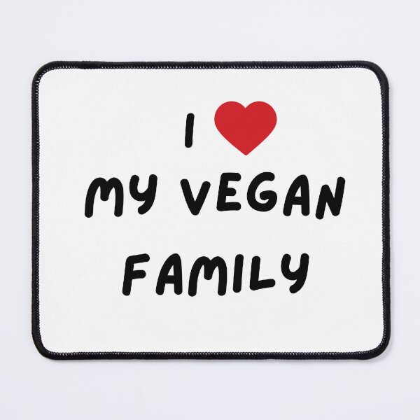 Item preview, I Heart My Vegan Family designed and sold by coodoosandco.
