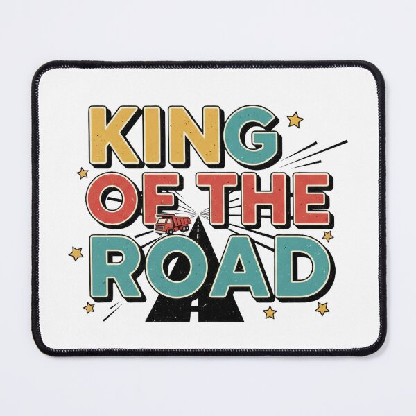 Item preview, King of the Road Truck Driver Design designed and sold by MIArt Studio.