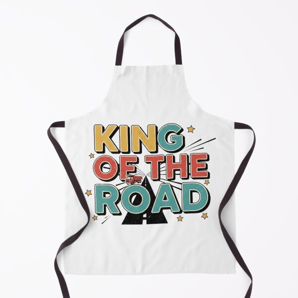 Artikelvorschau, King of the Road Truck Driver Design entworfen und verkauft von MIArt Studio.
