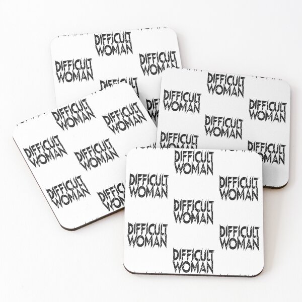 Item preview, Difficult Woman Minimalist Typography Statement Design designed and sold by TomoMadeIt.