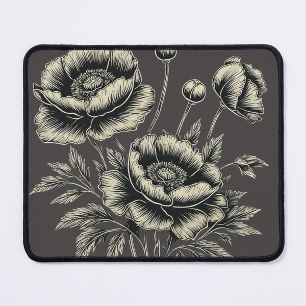 Item preview, Vintage Botanical Poppy Illustration designed and sold by sanorastyle.