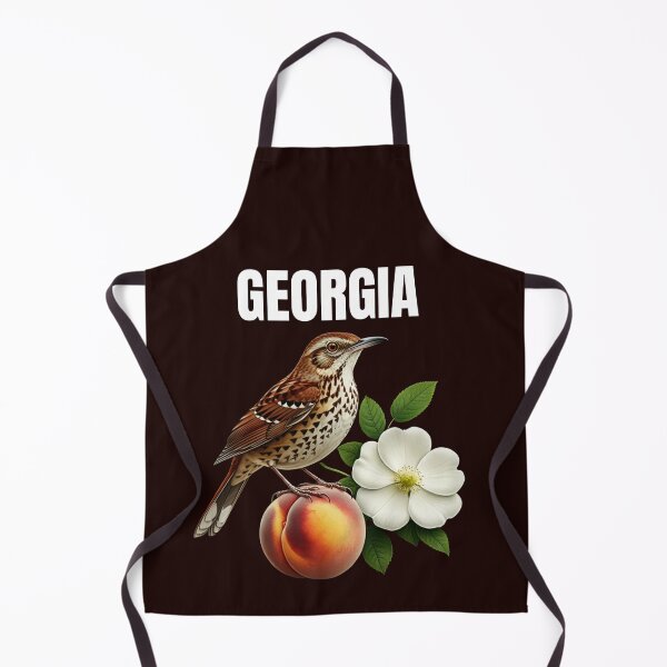 Item preview, Georgia State Symbols: Bird, Fruit, and Flower designed and sold by Sonofwilliam.