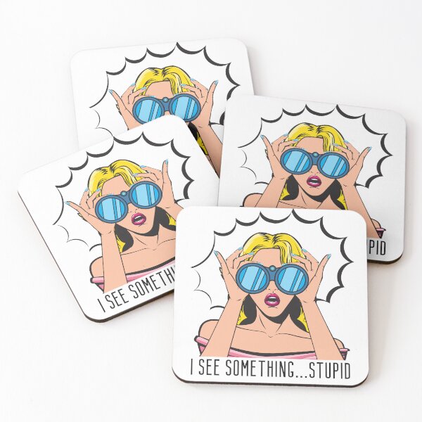 Item preview, Sarcastic Pop Art Woman designed and sold by Luckyword.