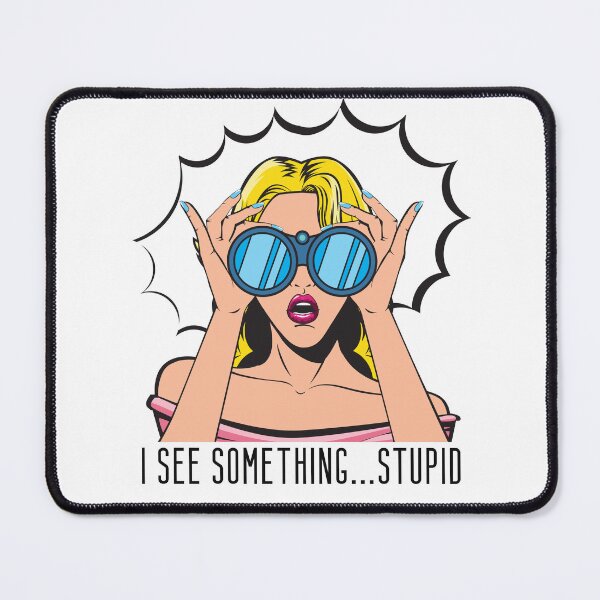 Item preview, Sarcastic Pop Art Woman designed and sold by Luckyword.