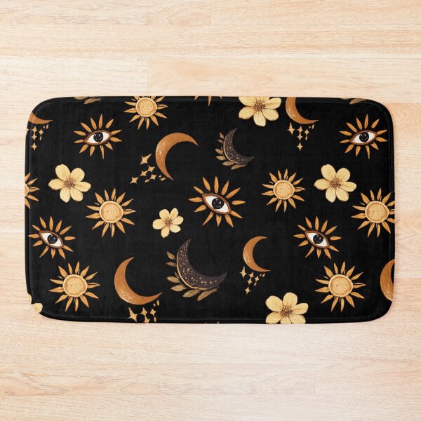 Item preview, Boho Sun Moon Eye Pattern | Celestial Cottagecore Aesthetic designed and sold by TownWish.