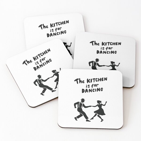 Item preview, The kitchen is for dancing designed and sold by BlissThreads.