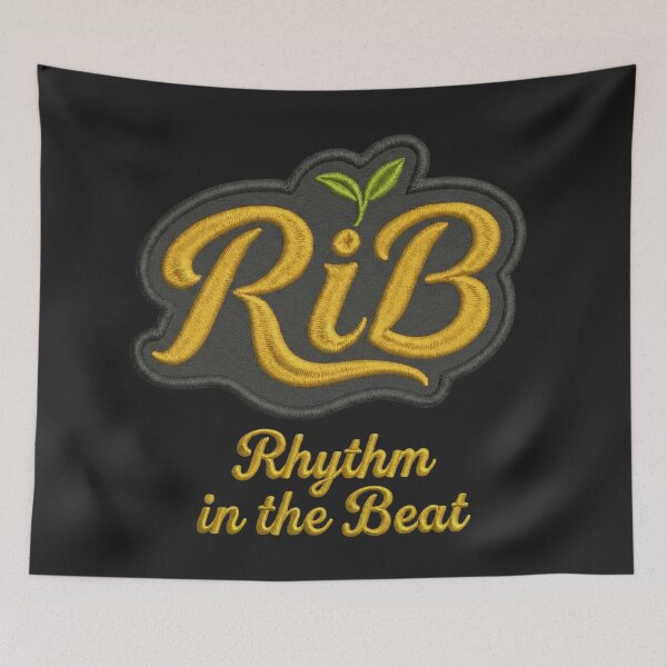 Item preview,  Embroidered RiB Gold Patch Urban Biology Logo designed and sold by Rib-Brand.