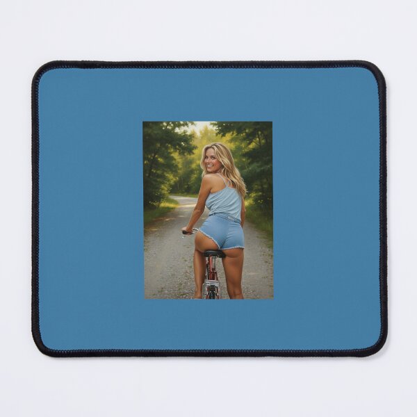 Item preview, girl on the bike designed and sold by Gene Arts.