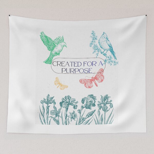 Item preview, Created for a Purpose Christian design designed and sold by TheProverbsMom.