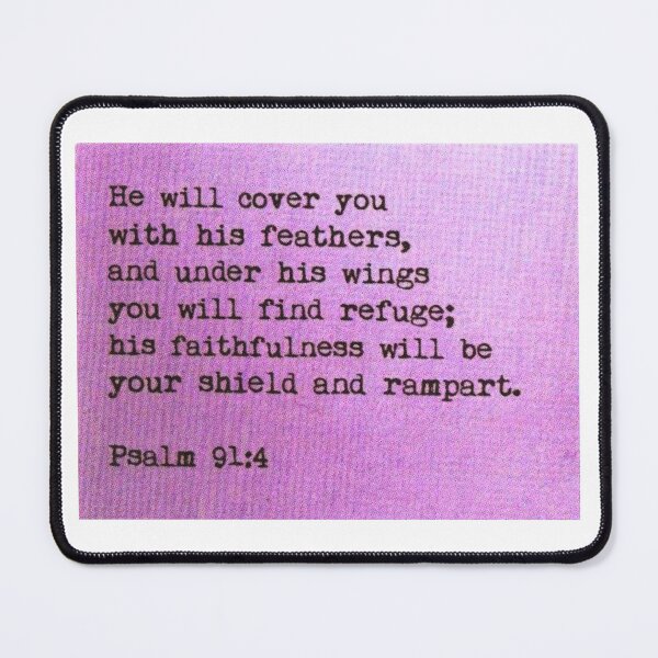 Item preview, Psalm 91:4 designed and sold by di-Vera-Rosati.